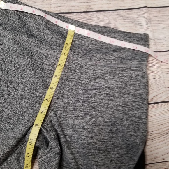 FOREVER 21 gray black panel leggings S - Picture 5 of 6